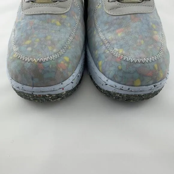 Nike Air Force 1 Crater Pure Platnum-Barely Volt shoes Men-8.5