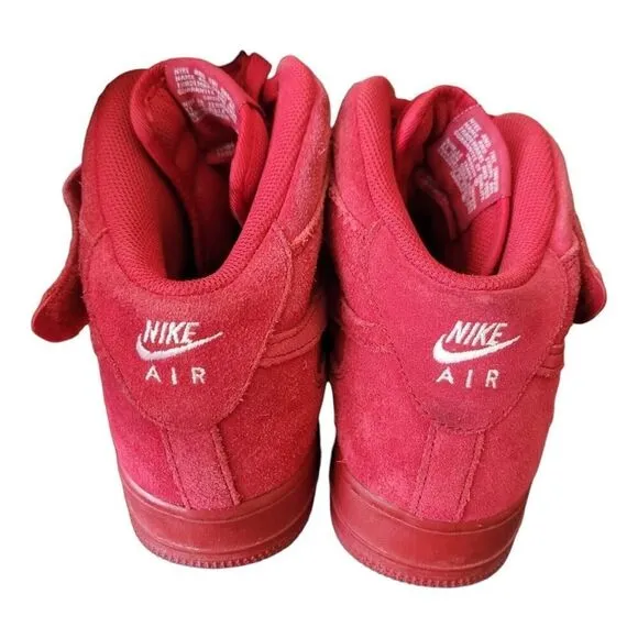 Nike Air Force 1 Mid '07 Red October 315123-609 Men SZ 12 Shoes