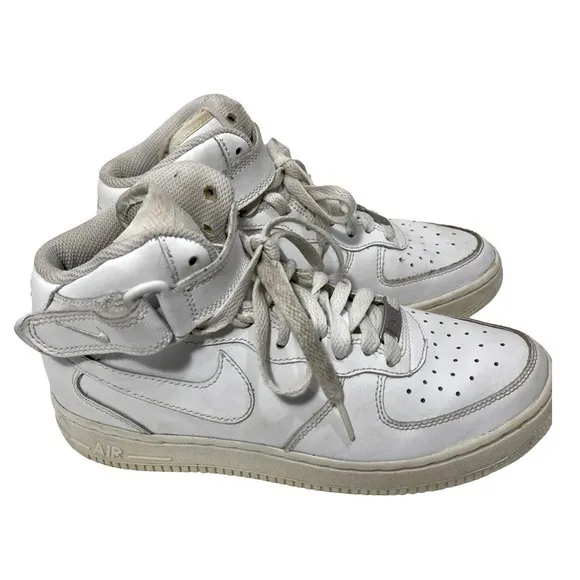 Nike Air Force 1 sneaker shoes size 5Y (Women's Size 6.5)Color White