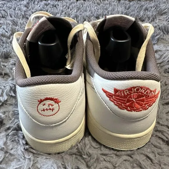Nike Air Jordan 1 Low Shoes Travis Scott Reverse Mocha