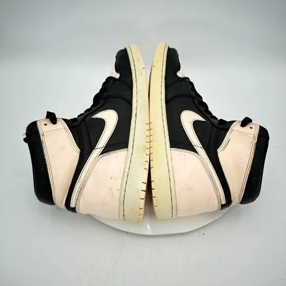 Nike Air Jordan 1 Men Size 11 555088-081 High Crimson Tint Black White Shoes