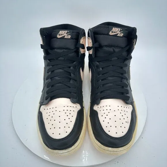 Nike Air Jordan 1 Men Size 11 555088-081 High Crimson Tint Black White Shoes