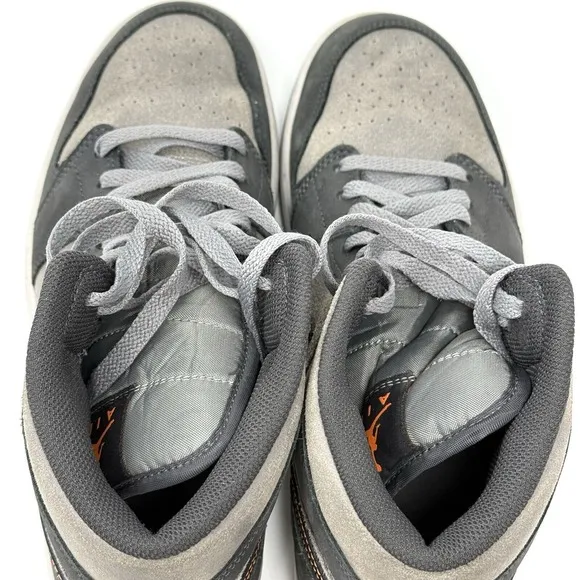 Nike Air Jordan 1 Mid SE Night Stadium Gray Shoes Mens FQ8338-017 Sz 9.5