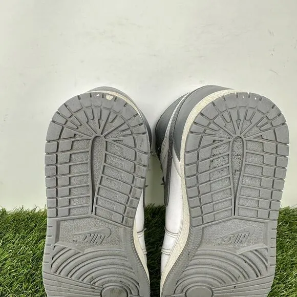 Nike Air Jordan 1 Retro High Stealth Youth Size 3.5Y 575441 037 White Grey Shoes