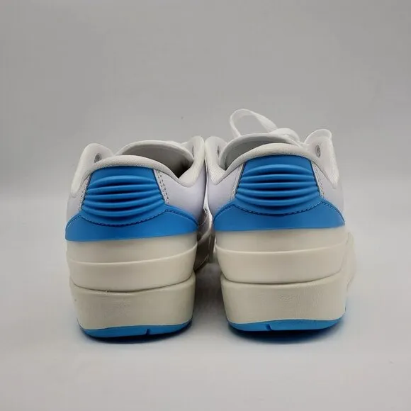 Nike Air Jordan 2 Retro Low UNC to Chicago Women's Sz 6.5 White Blue Shoes