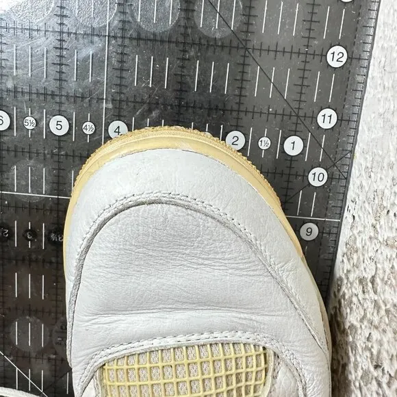 Nike Air Jordan 4 Retro Men Size 7Y Women 8.5 487724-118 Sand Linen Shoes