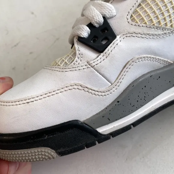 Nike Air Jordan 4 Retro OG White Cement shoes 836016-192