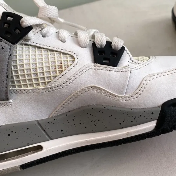 Nike Air Jordan 4 Retro OG White Cement shoes 836016-192