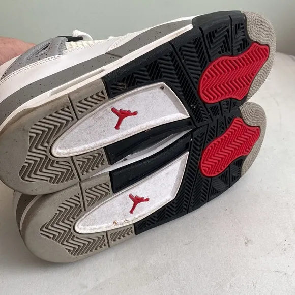 Nike Air Jordan 4 Retro OG White Cement shoes 836016-192