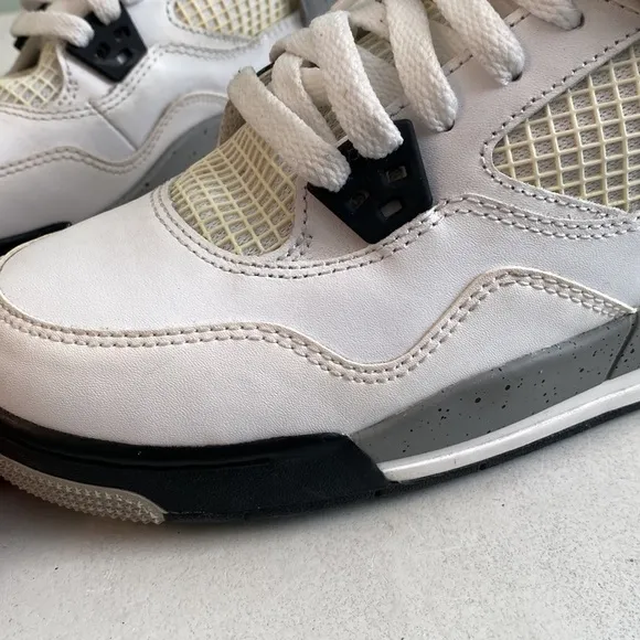Nike Air Jordan 4 Retro OG White Cement shoes 836016-192