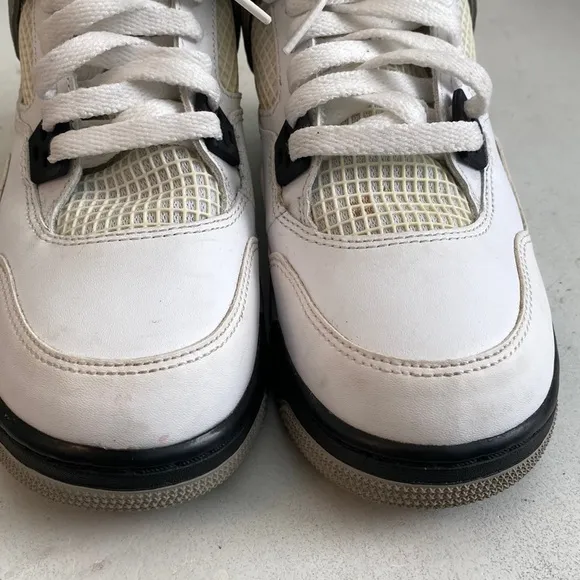Nike Air Jordan 4 Retro OG White Cement shoes 836016-192