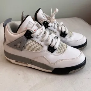 Nike Air Jordan 4 Retro OG White Cement shoes 836016-192