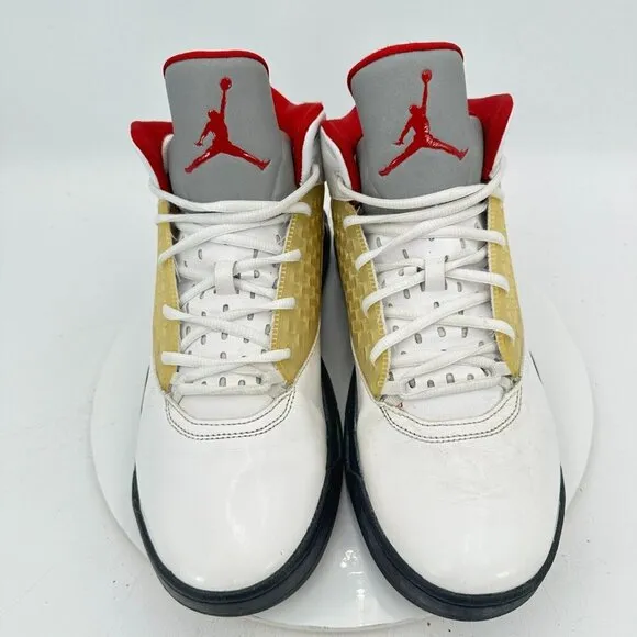 Nike Air Jordan Maxin Men Size 13 CD6107-101 Fire Red White Basketball Shoes