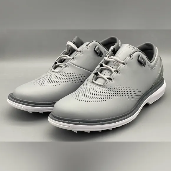 Nike Air Jordan Wolf Grey ADG 4 Golf Shoes Men Sz 5 Womens Sz 6.5 DM0103-010 NEW