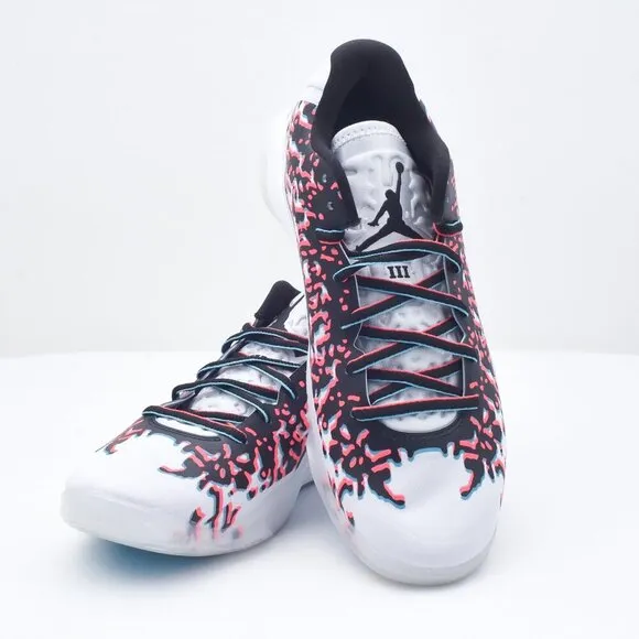 NIKE AIR JORDAN ZION 3 Black White Basketball Shoes FZ4792 060 Size 7Y W8.5