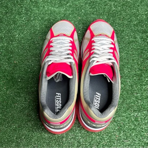 Nike Air Max  2012 Gray Pink Size 9.5 Women 487679-160 Running Shoes - EUC