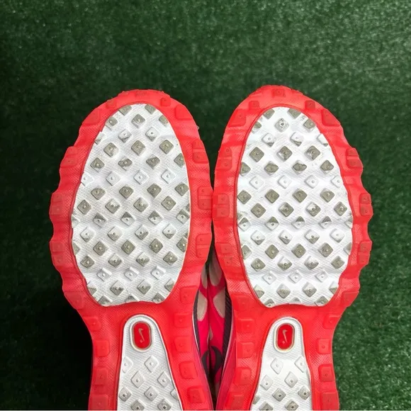 Nike Air Max  2012 Gray Pink Size 9.5 Women 487679-160 Running Shoes - EUC