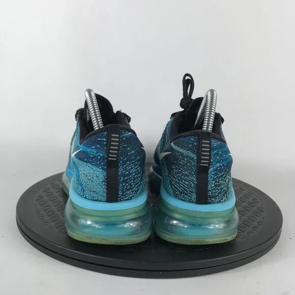 Nike Air Max 2015 FlyKnit Tide Pool Blue Running Shoes 620659-003 Women Size 8.5
