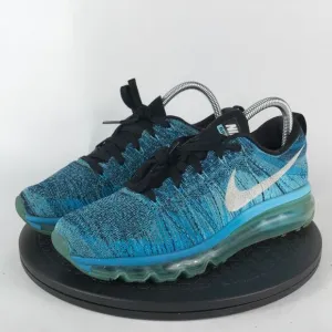Nike Air Max 2015 FlyKnit Tide Pool Blue Running Shoes 620659-003 Women Size 8.5