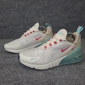Nike Air Max 270  'Sail Copa' White Green Shoes DQ4698-100 Women - Sz 11 EU 43