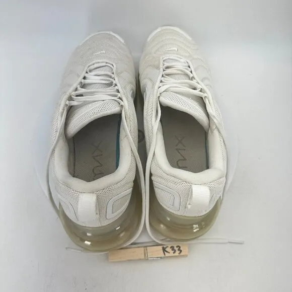 Nike Air Max 720 Men Size US 10.5 EU 44.5 Shoes Pure Platinum White AO2924