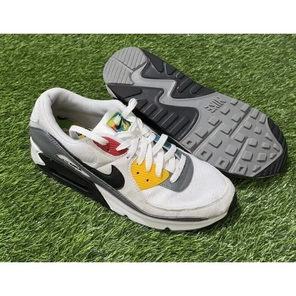 Nike Air Max 90 Peace Love Basketball Running Sneakers Shoes DM8151-100 Men 12