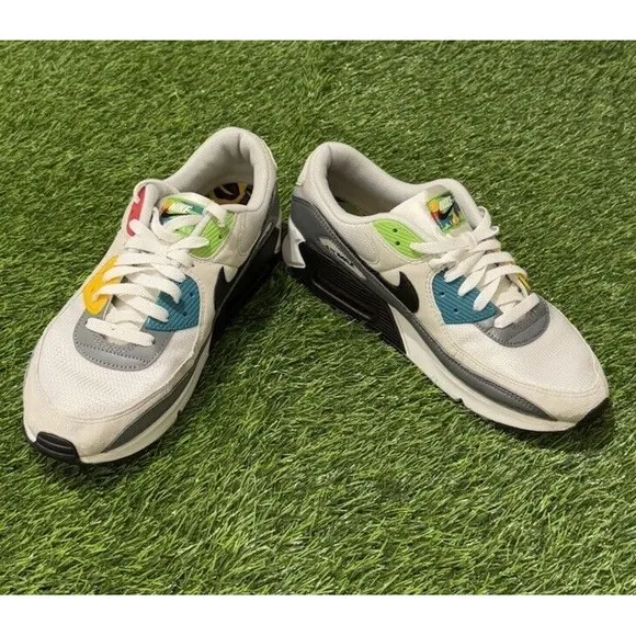 Nike Air Max 90 Peace Love Basketball Running Sneakers Shoes DM8151-100 Men 12