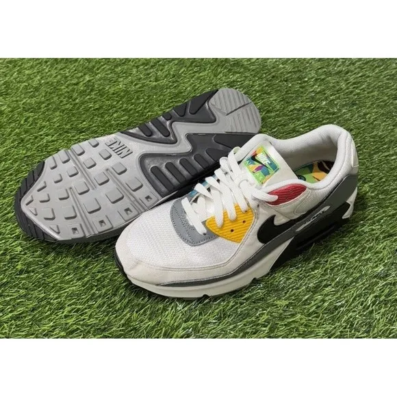 Nike Air Max 90 Peace Love Basketball Running Sneakers Shoes DM8151-100 Men 12