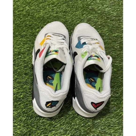 Nike Air Max 90 Peace Love Basketball Running Sneakers Shoes DM8151-100 Men 12