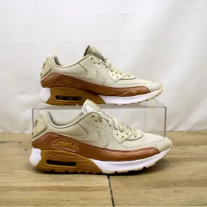 Nike Air Max 90 Ultra SE Shoes Light Bone Bronze 859523-001 Women Size 10