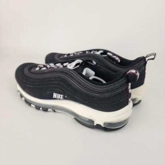 Nike Air Max 97 SE GS Sneakers Black Shoes Size 5.5 Y = 7 Women