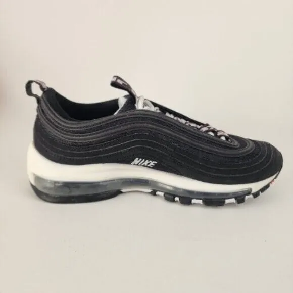 Nike Air Max 97 SE GS Sneakers Black Shoes Size 5.5 Y = 7 Women