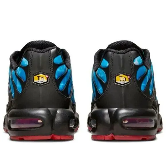 Nike Air Max Plus 'Shark Attack' Men Size 12 Blue Black Shoes HQ3824-001