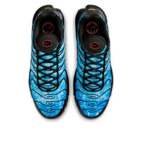 Nike Air Max Plus 'Shark Attack' Men Size 12 Blue Black Shoes HQ3824-001