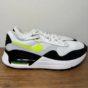 Nike Air Max SYSTM White Volt Sneakers Shoes DM9537-100 Men's Size 8 / Women 9.5