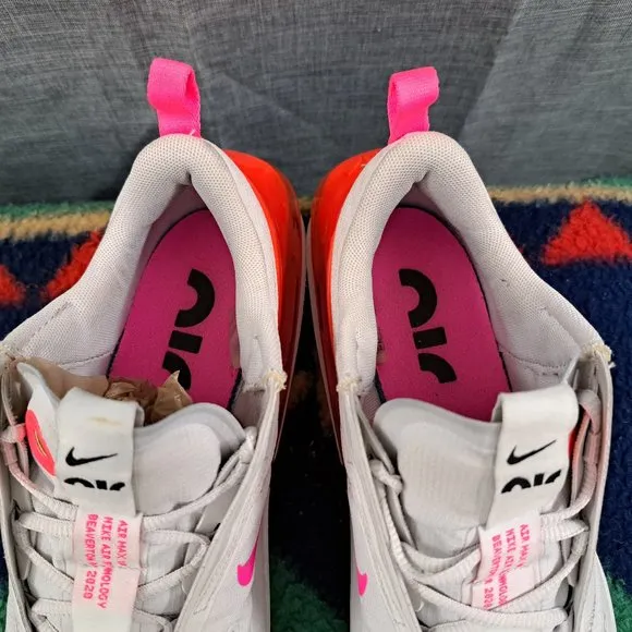 Nike Air Max Up CK7173-001 SZ 10 WOMEN Gray Pink Running Shoes