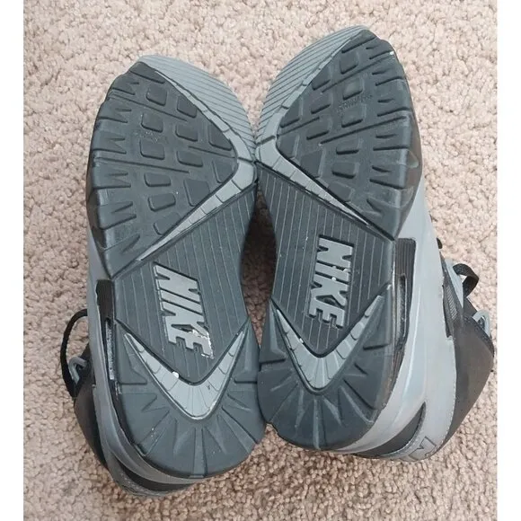 Nike Air Trainer SC High Raiders Black Gray GS 6Y 7.5 Women's