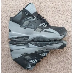 Nike Air Trainer SC High Raiders Black Gray GS 6Y 7.5 Women's