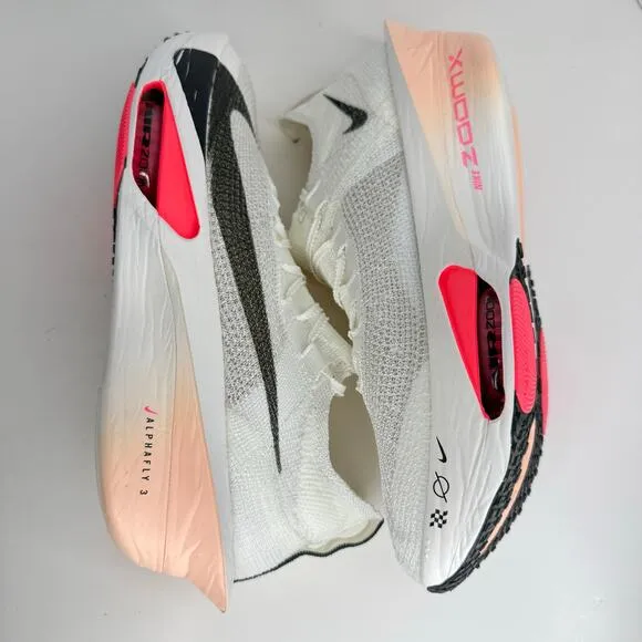 Nike Air Zoom Alphafly Next% 3 Sail Crimson Tint Size 13 Men Elite Running Shoes