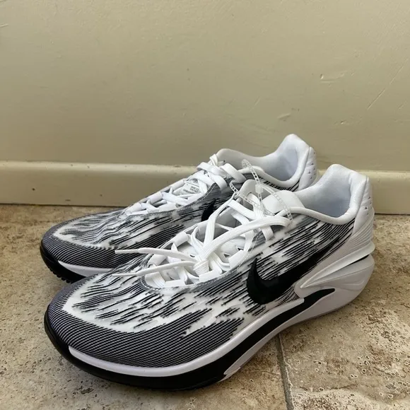 Nike Air Zoom GT Cut 2 TB Basketball Shoes FJ8915-100 White Black Men Size 12/15