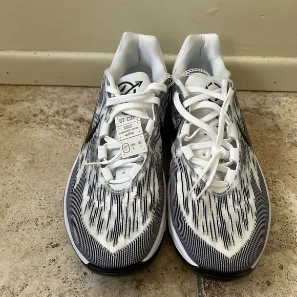 Nike Air Zoom GT Cut 2 TB Basketball Shoes FJ8915-100 White Black Men Size 12/15