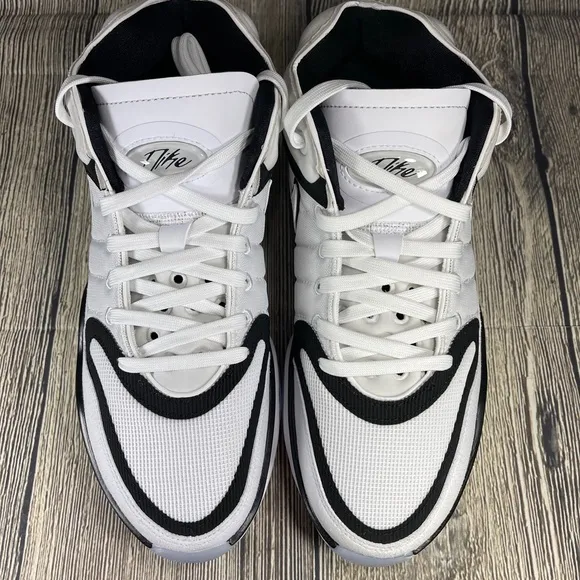 Nike Air Zoom GT Hustle 2 White/Black/Ice Men Size 8.5 Baketball DJ9405-102