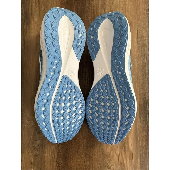 Nike Air Zoom Pegasus 41 Men Size 12.5 UNC Tarheels Blue White Running Shoes