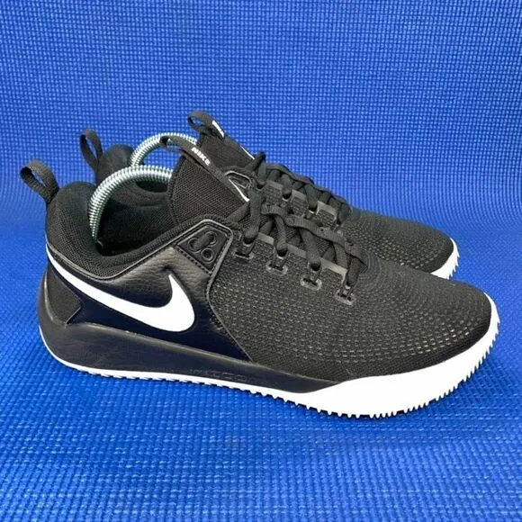 NIKE AIR ZOOM HYPERACE 2 Women`s Size 9T - Black Volleyball Shoes AА0286-001