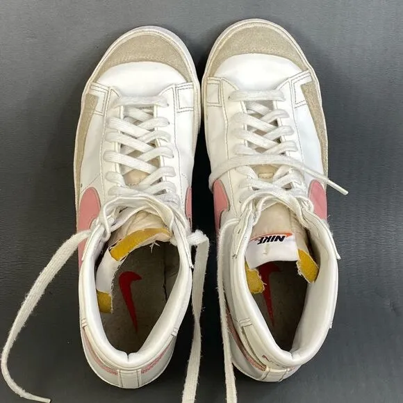 Nike Blazer Mid '77 Vintage 'White’ sneaker shoes women size  10