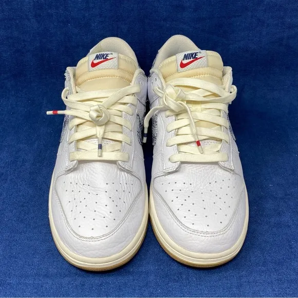 Nike Dunk Low FN6881-100 Americana Washed Denim Men Size 12 sneakers