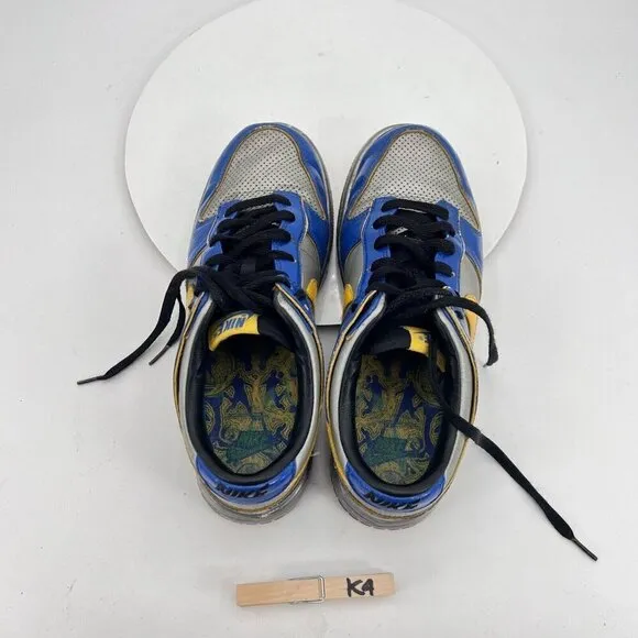 Nike Dunk Low Supreme Ronaldo R9 Mercurial Men Size 9 318643-071 Blue Shoes