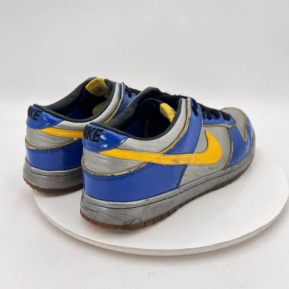 Nike Dunk Low Supreme Ronaldo R9 Mercurial Men Size 9 318643-071 Blue Shoes