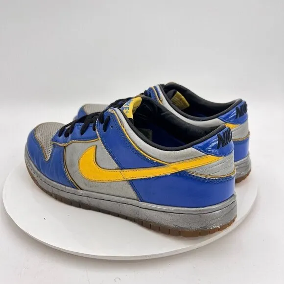Nike Dunk Low Supreme Ronaldo R9 Mercurial Men Size 9 318643-071 Blue Shoes