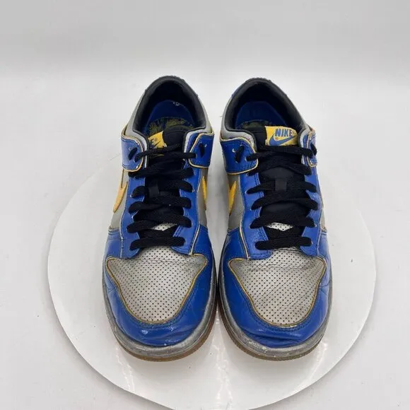 Nike Dunk Low Supreme Ronaldo R9 Mercurial Men Size 9 318643-071 Blue Shoes